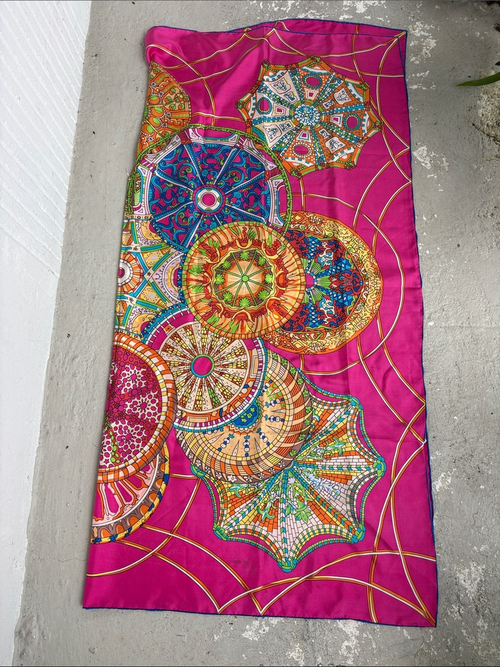 Beautiful colorful scarf/beach wrap